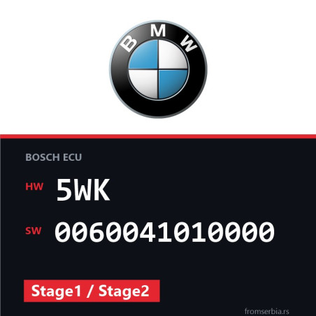 BMW E39 5WK 0060041010000 Stage1 / Stage2 tuning file