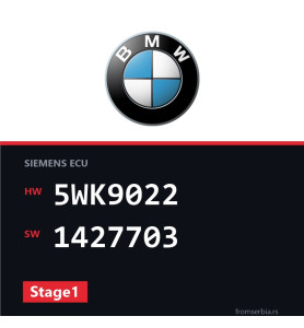 BMW E36 5WK9022 1427703 Stage1 tuning file