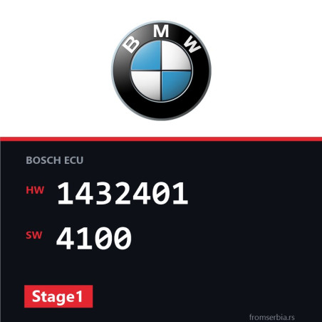 BMW E39 1432401 4100 Stage1 tuning file