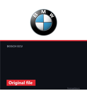 BMW E36 original ECU file