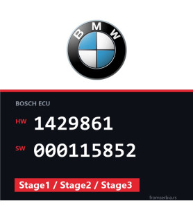 BMW E39 1429861 000115852 Stage1 / Stage2 / Stage3 tuning file
