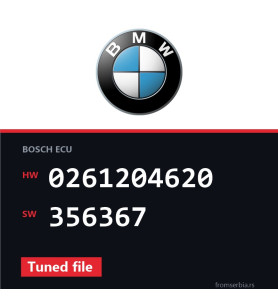 BMW E39 0261204620 356367 Tuned file tuning file