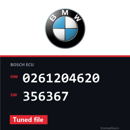 BMW E39 0261204620 356367 Tuned file tuning file