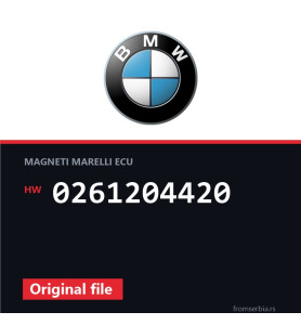 BMW E46 0261204420 original ECU file