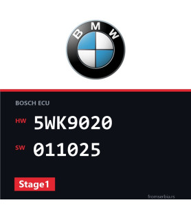 BMW E46 5WK9020 011025 Stage1 tuning file