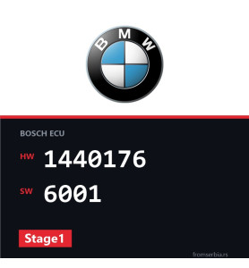 BMW E36 1440176 6001 Stage1 tuning file