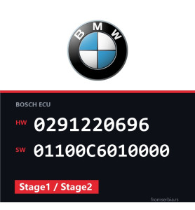 BMW E39 0291220696 01100C6010000 Stage1 / Stage2 tuning file