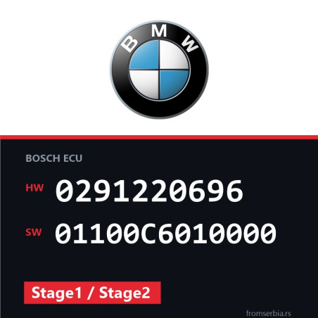 BMW E39 0291220696 01100C6010000 Stage1 / Stage2 tuning file