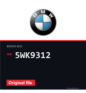 BMW E39 5WK9312 original ECU file