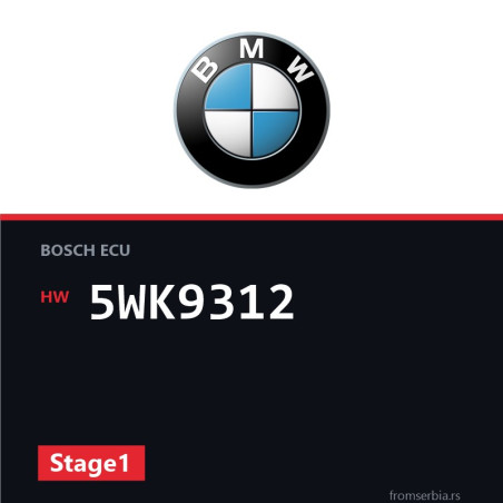 BMW E39 5WK9312 Stage1 tuning file