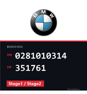 BMW E39 0281010314 351761 Stage1 / Stage2 tuning file