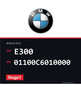 BMW E39 E300 01100C6010000 Stage1 tuning file