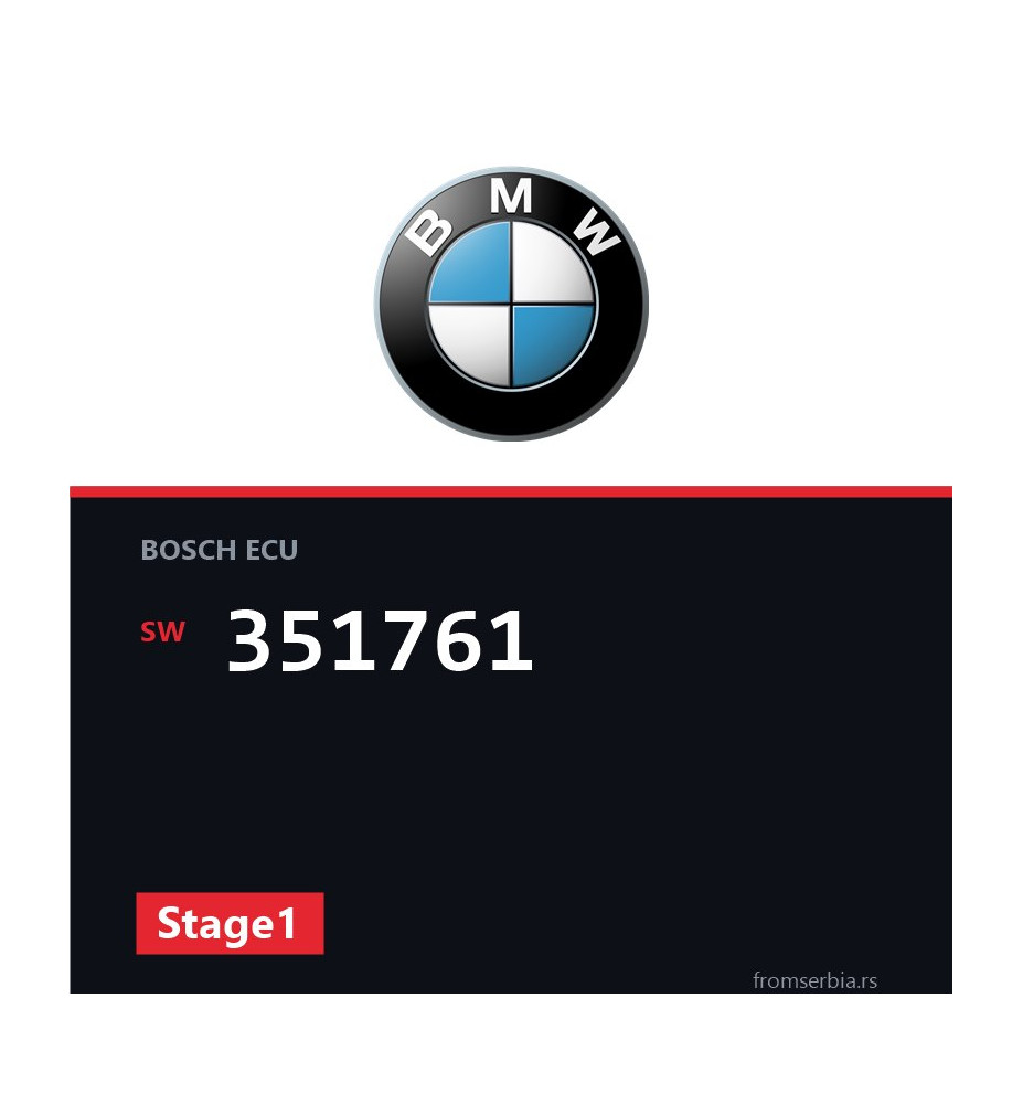 BMW E39 351761 Stage1 tuning file