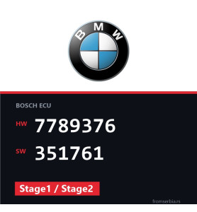 BMW E39 7789376 351761 Stage1 / Stage2 tuning file