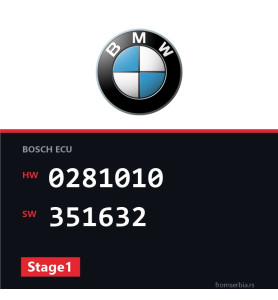 BMW E46 0281010 351632 Stage1 tuning file