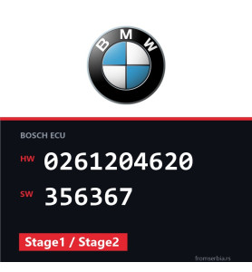 BMW E53 0261204620 356367 Stage1 / Stage2 tuning file