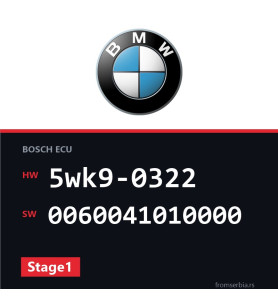 BMW Z3 5wk9-0322 0060041010000 Stage1 tuning file
