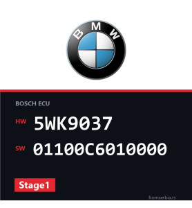 BMW E39 5WK9037 01100C6010000 Stage1 tuning file