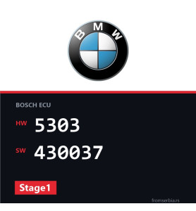 BMW E39 5303 430037 Stage1 tuning file