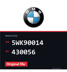 BMW E39 5WK90014 430056 original ECU file