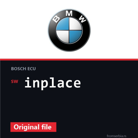 BMW E46 inplace original ECU file