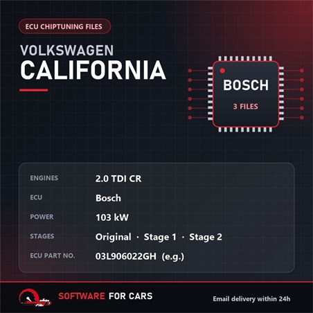 VW California ECU Tuning Files | Chiptuning Files
