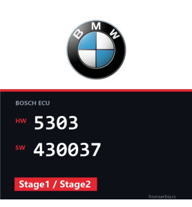 BMW E46 5303 430037 Stage1 / Stage2 tuning file