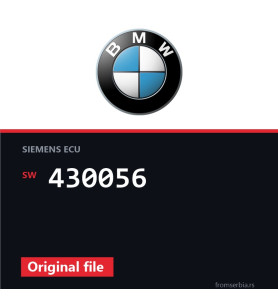 BMW E46 430056 original ECU file