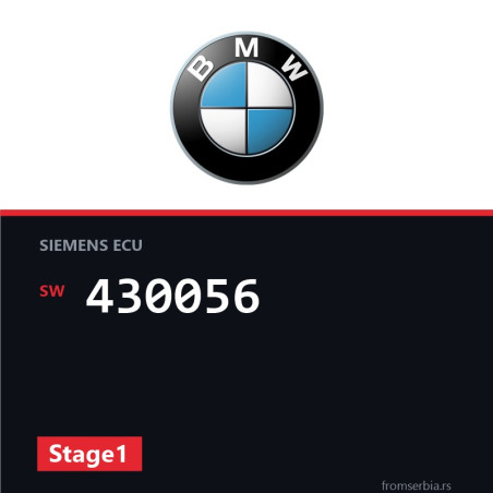 BMW E46 430056 Stage1 tuning file