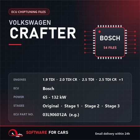 VW Crafter - 46 ECU Tuning Files | Chiptuning Files