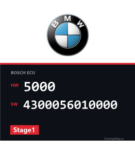BMW E46 5000 4300056010000 Stage1 tuning file