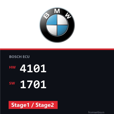 BMW E46 4101 1701 Stage1 / Stage2 tuning file