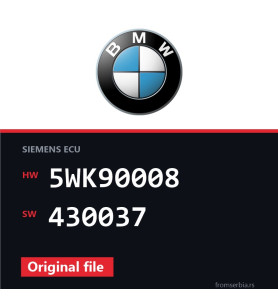 BMW Z3 5WK90008 430037 original ECU file