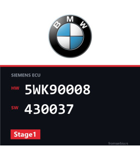 BMW Z3 5WK90008 430037 Stage1 tuning file