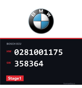 BMW E34 0281001175 358364 Stage1 tuning file