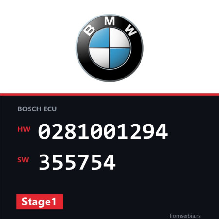 BMW E34 0281001294 355754 Stage1 tuning file