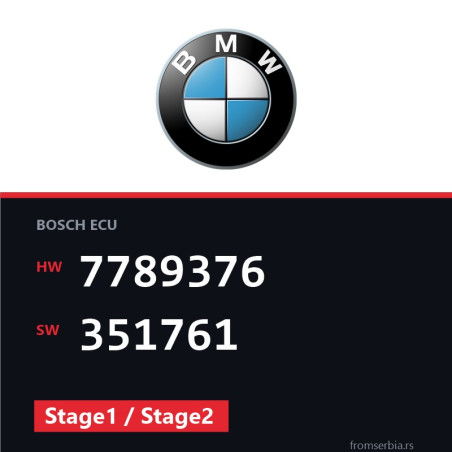 BMW E39 7789376 351761 Stage1 / Stage2 tuning file