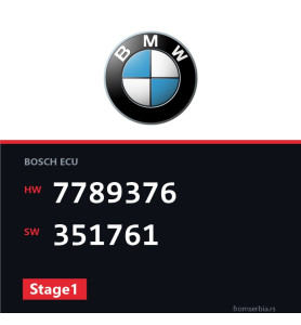 BMW E39 7789376 351761 Stage1 tuning file