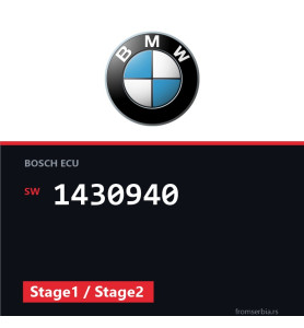 BMW E46 1430940 Stage1 / Stage2 tuning file
