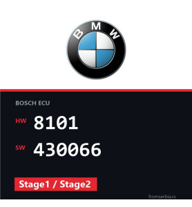 BMW E46 8101 430066 Stage1 / Stage2 tuning file
