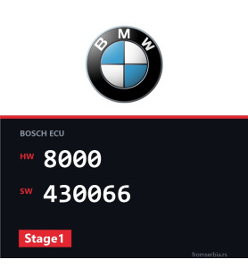BMW E46 8000 430066 Stage1 tuning file