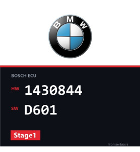 BMW E46 1430844 D601 Stage1 tuning file