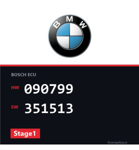BMW E46 090799 351513 Stage1 tuning file