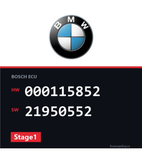 BMW E46 000115852 21950552 Stage1 tuning file