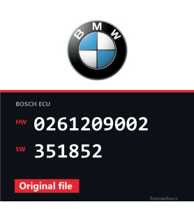 BMW E65 0261209002 351852 original ECU file