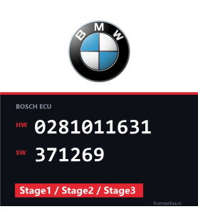 BMW E88 0281011631 371269 Stage1 / Stage2 / Stage3 tuning file