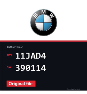 BMW E90-E91 11JAD4 390114 original ECU file