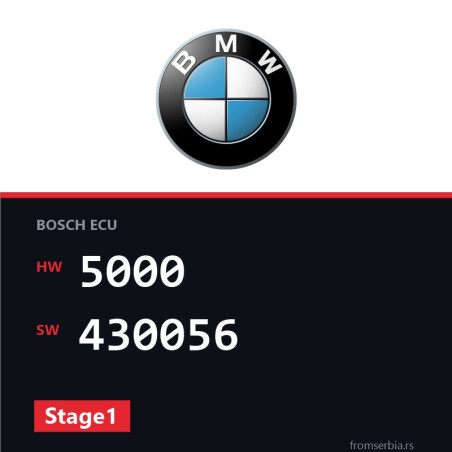 BMW E46 5000 430056 Stage1 tuning file