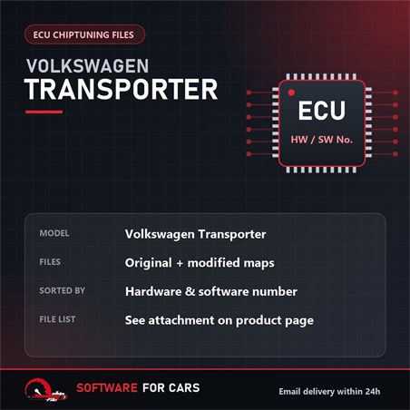 VW Transporter ECU Tuning Files | Chiptuning Files