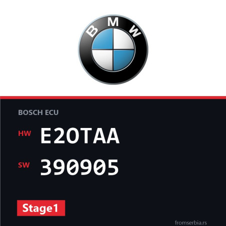 BMW E60-E61 E2OTAA 390905 Stage1 tuning file